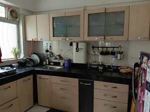 Kitchen in 1 BHK Apartment at Lunkad Queensland, Viman Nagar – for Rent