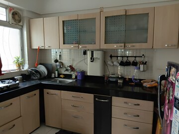 Kitchen in 1 BHK Apartment at Lunkad Queensland, Viman Nagar – for Rent