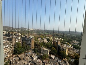 Master Bedroom in 3 BHK Apartment at Blue Mountains, Malad East – for Rent