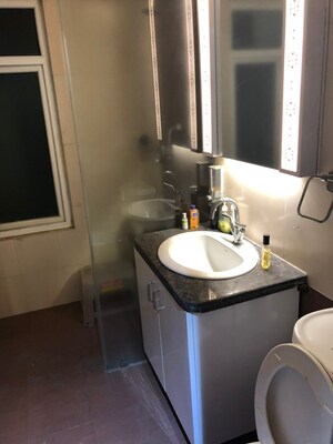 Master Bedroom in 3 BHK Apartment at Mahagun Moderne, Sector 78 – for Rent