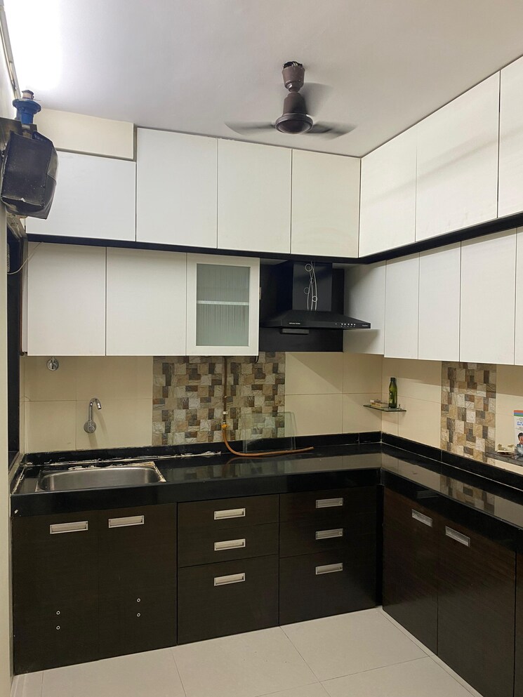 Kitchen, rosa-vista 2 Bedroom 630 Sq.Ft. Apartment In Kavesar Thane 9611950