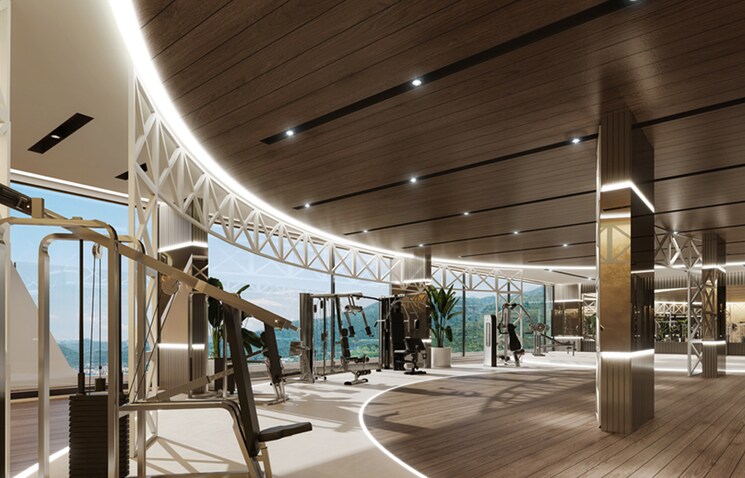 Gym, sunbeam-heights 2 Bedroom 708 Sq.Ft. Apartment In Andheri West Mumbai 9612277