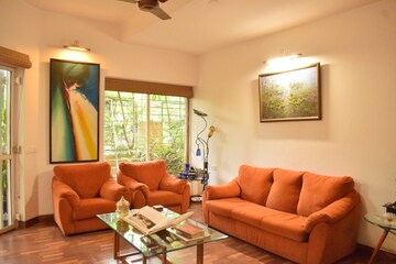 Living Room in 6+ BHK Villa at Hadapsar – for Sale