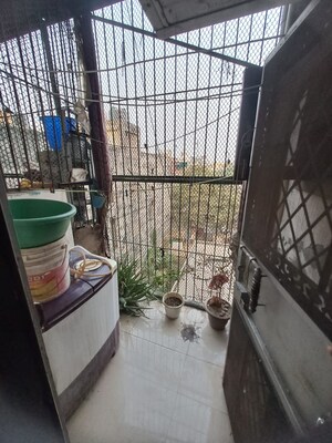 Balcony in 2 BHK Builder Floor at Vasundhara Sector 5 – for Rent