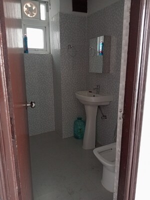 Bathroom in 2 BHK Apartment at Urban Axis Urban Woods, Sushant Golf City – for Rent