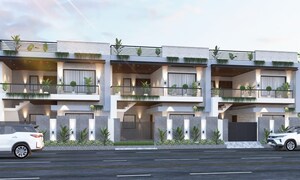 3 BHK Independent House – Exterior View View at Kharar Mohali Road - for Sale