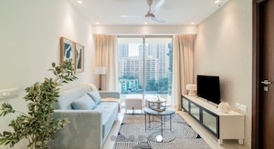 Living Room in 3 BHK Apartment at Hiranandani Highland, Powai – for Sale