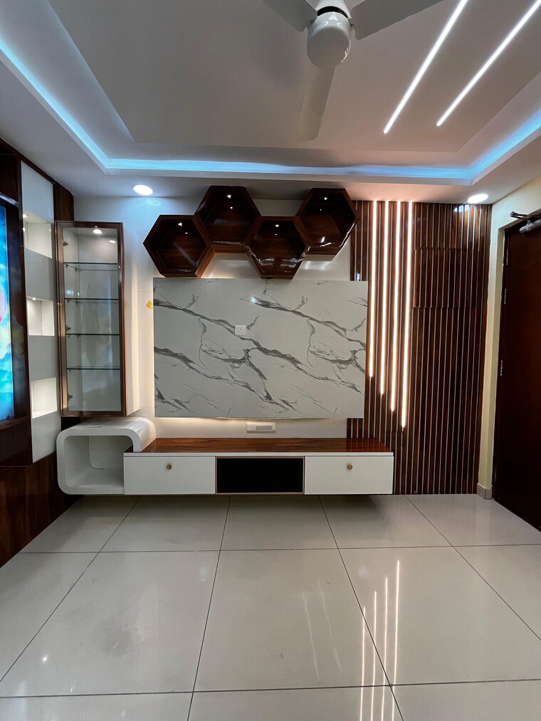 Tv Room, prestige-tranquil 3 Bedroom 1764 Sq.Ft. Apartment In Kokapet Hyderabad 9612657