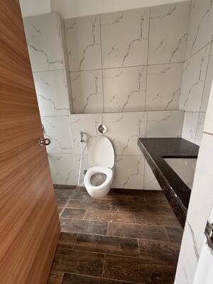 Bathroom in 3 BHK Apartment at Wakad – for Rent