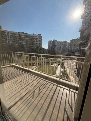 Balcony in 3 BHK Apartment at Wakad – for Rent