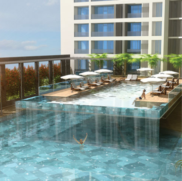 2 BHK Apartment – Exterior View View at Lodha Fiorenza, Nesco - for Rent