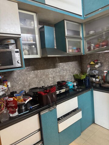 Kitchen in 2 BHK Apartment at Five Star Royal Entrada, Wakad – for Rent