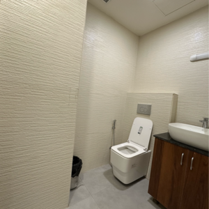 Bathroom in  Office Space at DLF Corporate Greens, Sector 74a – for Rent
