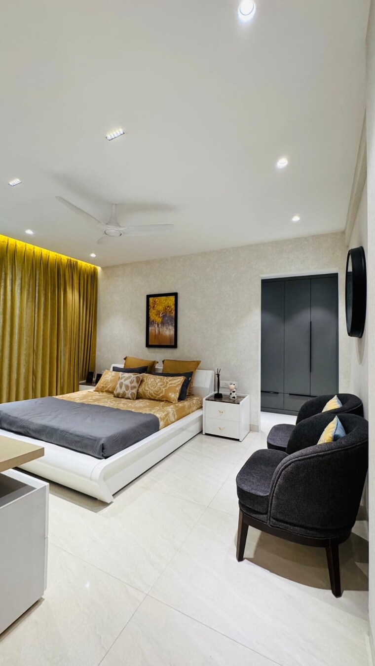 Living Room, northview-homez 3 Bedroom 1200 Sq.Ft. Apartment In Ambala Highway Zirakpur 9612403