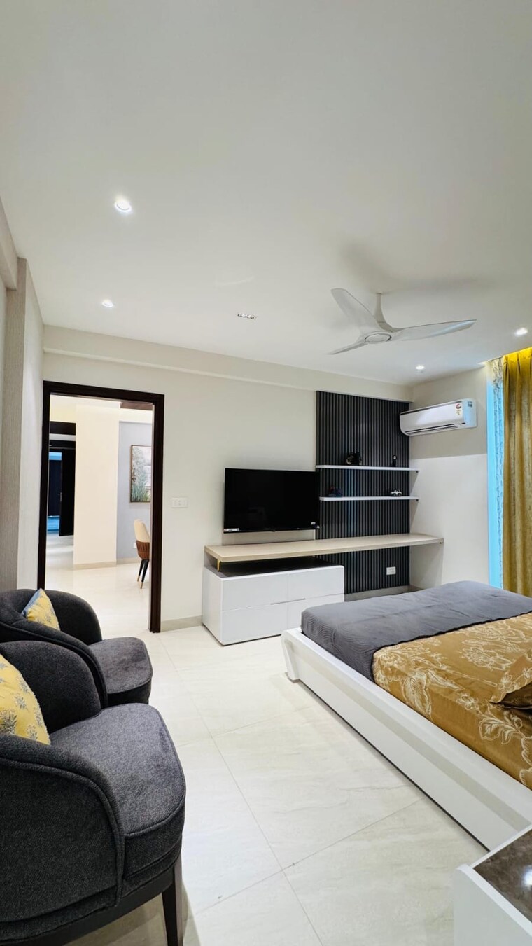 Living Room, northview-homez 3 Bedroom 1200 Sq.Ft. Apartment In Ambala Highway Zirakpur 9612403