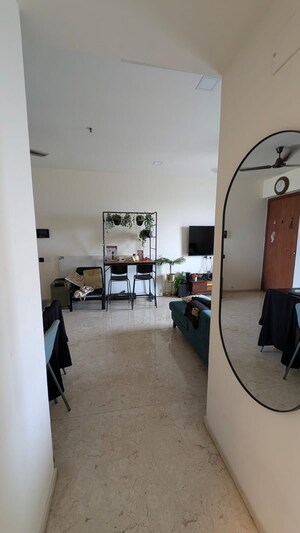 Living Room in 3 BHK Apartment at Ajmera Aeon, Bhakti Park – for Rent