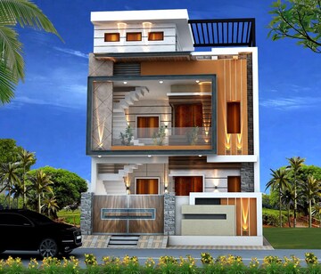 3 BHK Independent House – Exterior View View at Kharar Mohali Road - for Sale