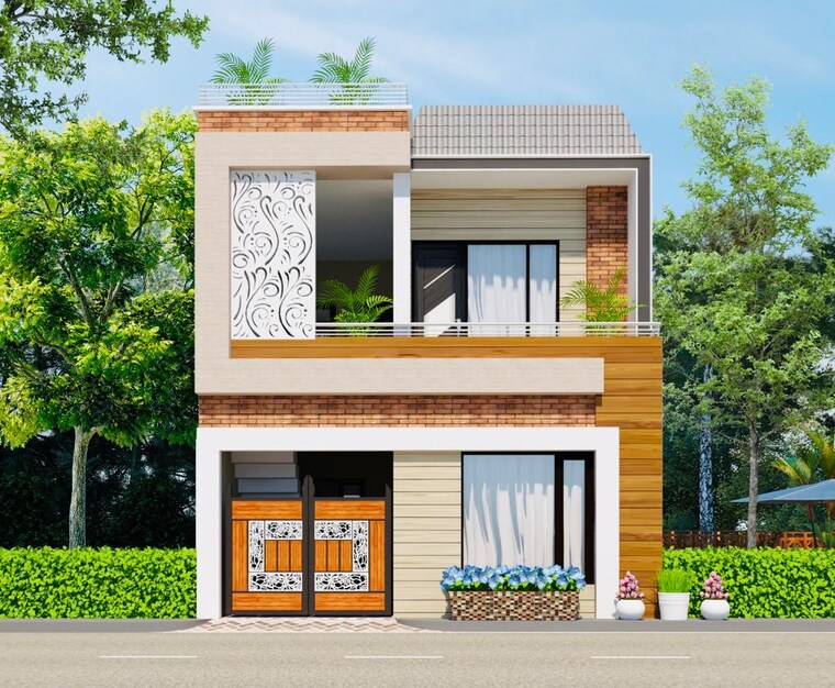 Exterior View, kharar mohali road 3 Bedroom 100 Sq.Yd. Independent House In Kharar Mohali Road Kharar 9612658