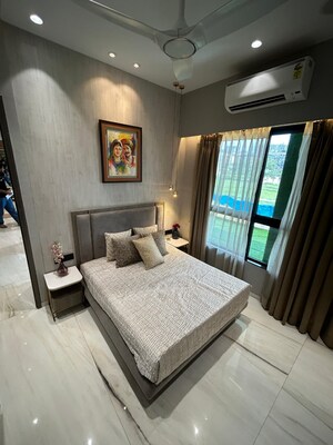 Bedroom in 1 BHK Builder Floor at Venus Skky City, Dombivli East – for Sale