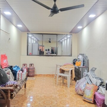 Living Room in 1 BHK Apartment at Shree Sai Sadan, New Panvel – for Rent