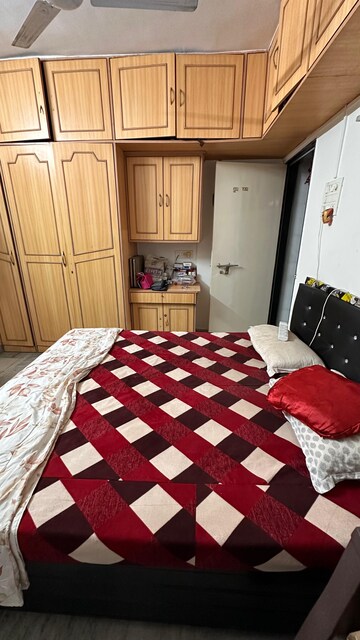 Bedroom in 1 BHK Apartment at Ashford Hema Park, Bhandup East – for Sale