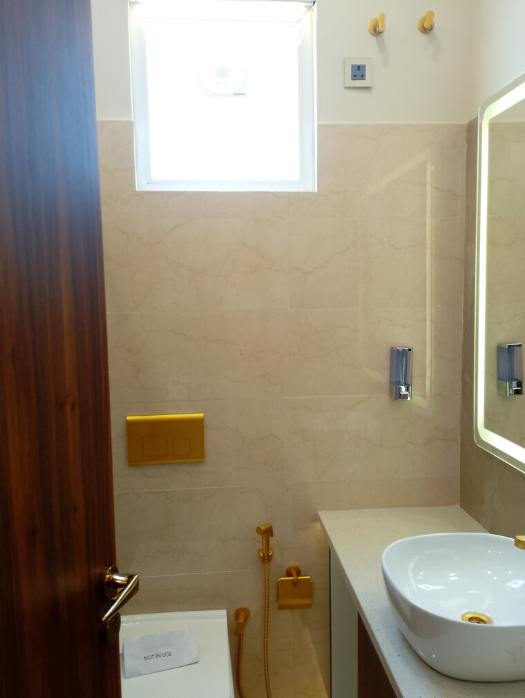 Bathroom, jms-the-majestic 3 Bedroom 1350 Sq.Ft. Apartment In Manesar Sector 9 Gurgaon 9612719