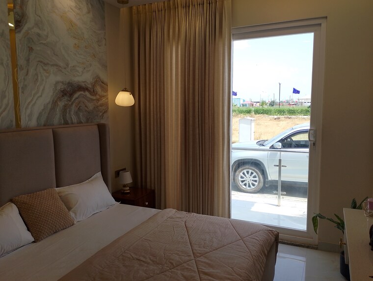 Bedroom, jms-the-majestic 3 Bedroom 1350 Sq.Ft. Apartment In Manesar Sector 9 Gurgaon 9612719