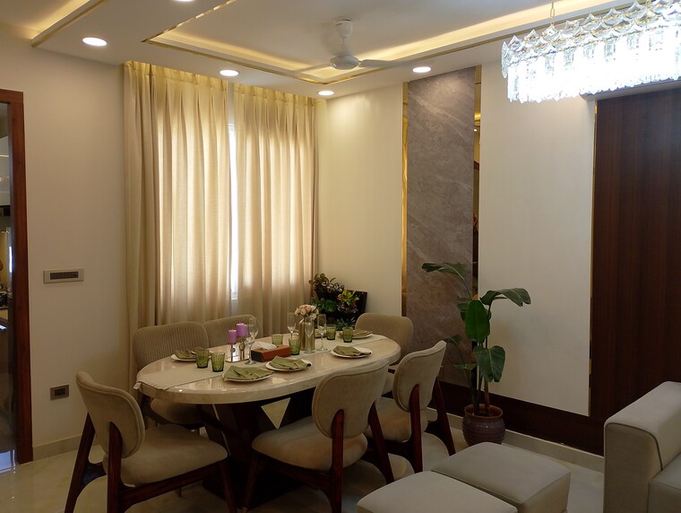 Dining area, jms-the-majestic 3 Bedroom 1350 Sq.Ft. Apartment In Manesar Sector 9 Gurgaon 9612719