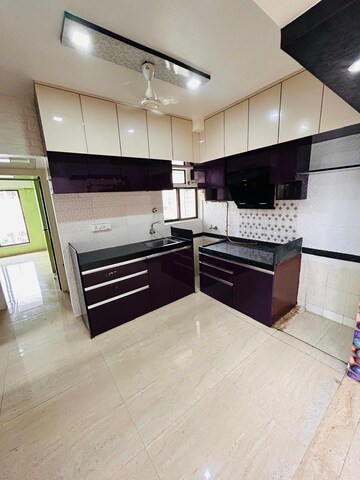 Kitchen in 2 BHK Apartment at Kings Anand Sham, Bhandup East – for Rent