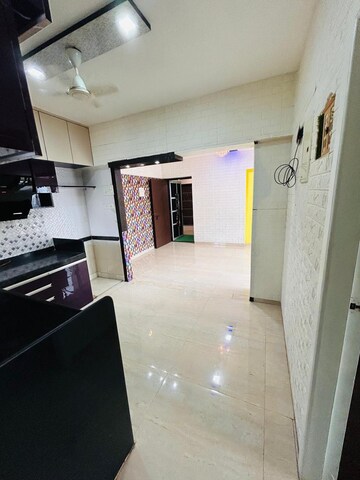 Kitchen in 2 BHK Apartment at Kings Anand Sham, Bhandup East – for Rent