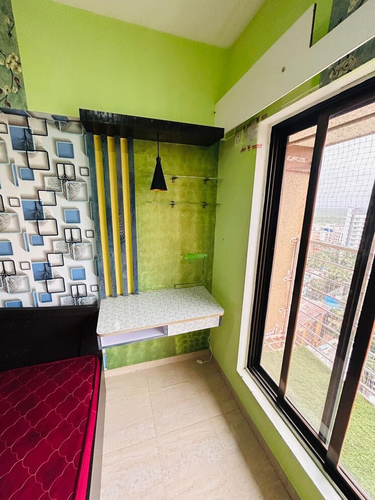 Balcony, kings-anand-sham 2 Bedroom 650 Sq.Ft. Apartment In Bhandup East Mumbai 9612917