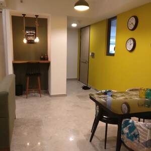 Living Room in 2 BHK Apartment at Lodha New Cuffe Parade, Wadala – for Rent