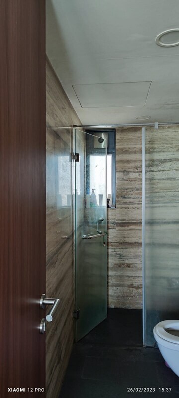 Attached Bathroom in 3 BHK Apartment at Lodha Aura, Wadala – for Rent