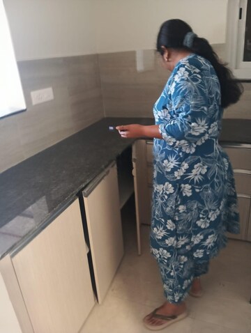 Kitchen in 2 BHK Apartment at Lodha Amara, Kolshet Road – for Rent