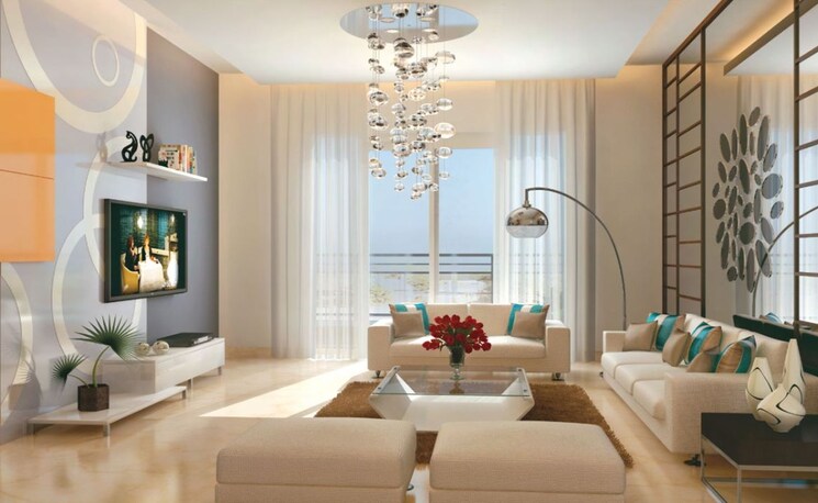 Living Room, dlf-the-primus 4 Bedroom 2273 Sq.Ft. Apartment In Sector 82a Gurgaon 9613149