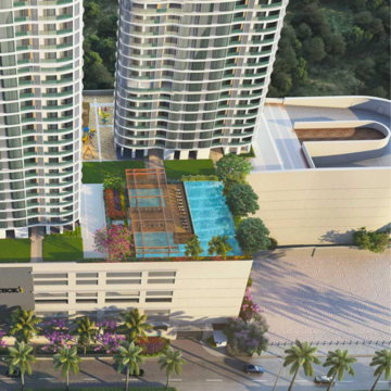 2 BHK Apartment – Exterior View View at Sunteck City Avenue-2, Unnat Nagar - for Rent