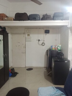 Living Room in 1 RK Apartment at Gokuldham Complex, Goregaon East – for Rent
