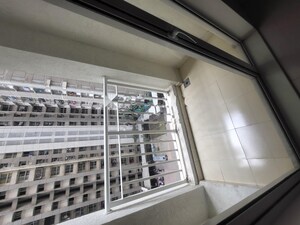 Balcony in 1 BHK Apartment at Lodha Amara, Kolshet Road – for Rent