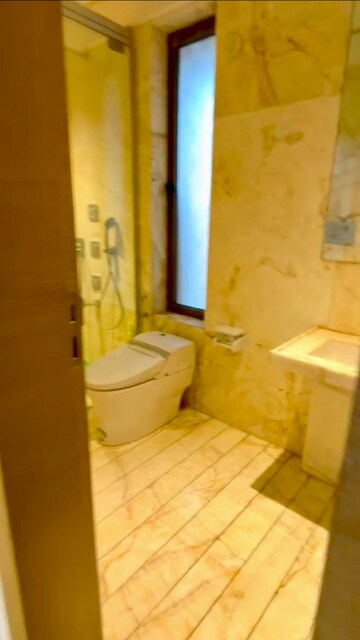 Bathroom in 3 BHK Apartment at Goregaon West – for Rent