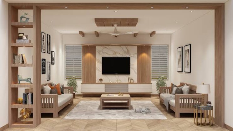 Living Room, sector 107 3.5 Bedroom 1680 Sq.Ft. Builder Floor In Sector 107 Noida 9613265