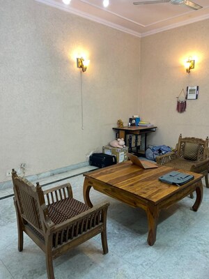 Living Room in 1 BHK Builder Floor at Greater Kailash I – for Rent