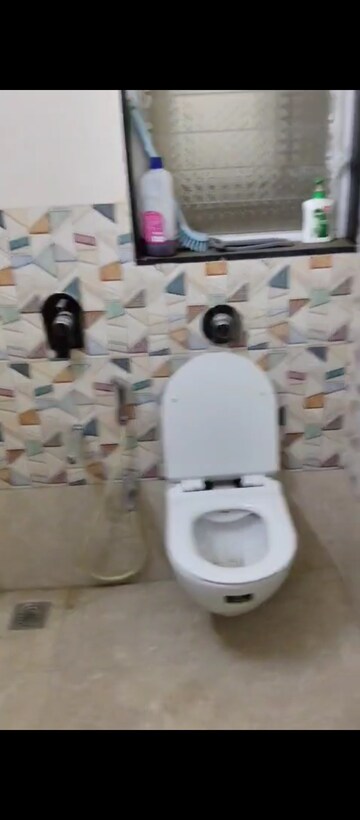 Bathroom in 1 BHK Apartment at Sai Venkatesh, Kalyan West – for Rent