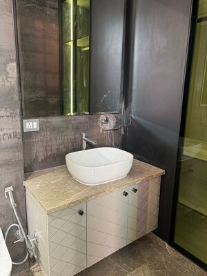 Bathroom in 3 BHK Builder Floor at East Of Kailash – for Rent