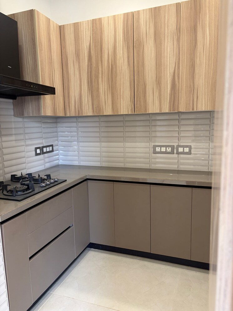 Kitchen, east of kailash 3 Bedroom 1350 Sq.Ft. Builder Floor In East Of Kailash Delhi 9613323