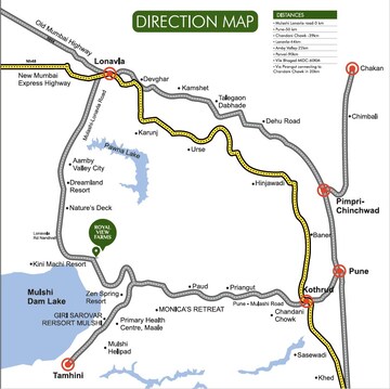  Land – Map Location View at Mulshi - for Sale