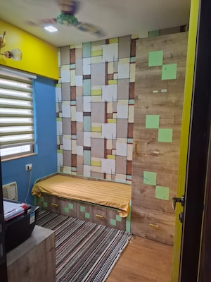 Staircase in 3 BHK Apartment at Kalpataru Hills, Manpada – for Rent