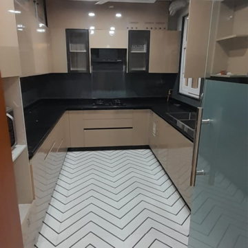 Kitchen in 2 BHK Independent House at Lajpat Nagar I – for Rent