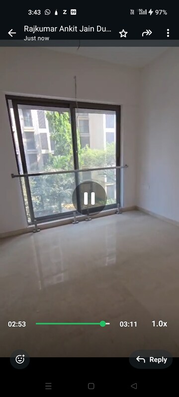 Room in 3 BHK Apartment at Adani Ten BKC, Bandra East – for Rent