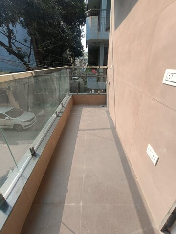 Balcony in 3 BHK Builder Floor at Janakpuri – for Sale