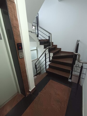 Staircase in 3 BHK Apartment at Queens Manor Apartment, Shivaji Nagar – for Rent